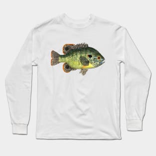 Green Sunfish Long Sleeve T-Shirt